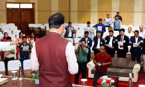Jaipur: जयपुर समारोह में उत्कृष्ट इकाइयों को मिला सम्मान Jaipur: जयपुर समारोह में उत्कृष्ट इकाइयों को मिला सम्मान