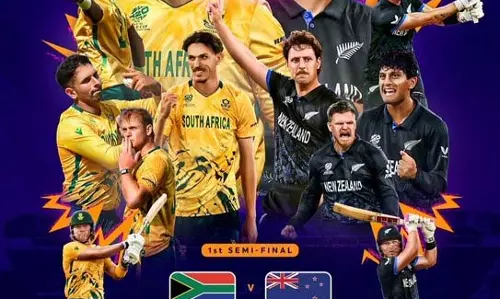 T20 वर्ल्ड कप 2026: अफ्रीका को 9 विकेट से हराया, न्यूजीलैंड फाइनल में T20 वर्ल्ड कप 2026: अफ्रीका को 9 विकेट से हराया, न्यूजीलैंड फाइनल में