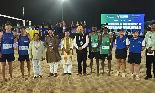 KIIT ऐतिहासिक FIVB बीच प्रो टूर चैलेंज 2026 की मेज़बानी करने वाला भारत का पहला विश्वविद्यालय बना