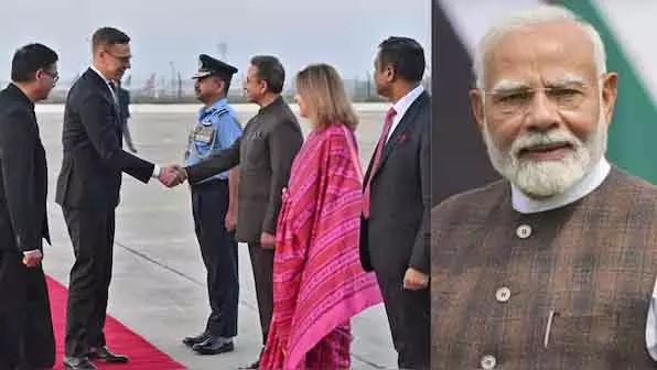 PM Modi ने फिनलैंड के राष्ट्रपति का स्वागत किया, कहा कि द्विपक्षीय संबंध नई ऊंचाइयों पर पहुंचेंगे PM Modi ने फिनलैंड के राष्ट्रपति का स्वागत किया, कहा कि द्विपक्षीय संबंध नई ऊंचाइयों पर पहुंचेंगे