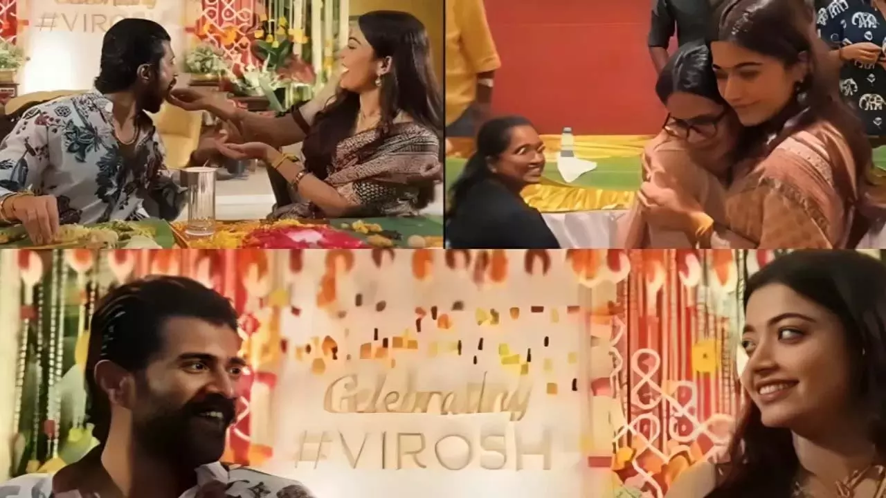Rashmika Mandanna, विजय देवरकोंडा ने शादी के बाद पहली बार फैंस से मुलाकात की Rashmika Mandanna, विजय देवरकोंडा ने शादी के बाद पहली बार फैंस से मुलाकात की