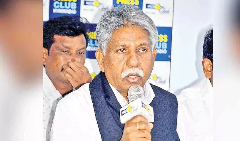 MRPS ने मडिगा समुदाय के लिए राज्यसभा सीट की मांग को लेकर हड़ताल की MRPS ने मडिगा समुदाय के लिए राज्यसभा सीट की मांग को लेकर हड़ताल की