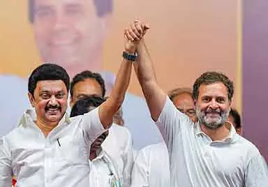 Congress को 28 सीटें और DMK गठबंधन में एक राज्यसभा सीट मिली Congress को 28 सीटें और DMK गठबंधन में एक राज्यसभा सीट मिली