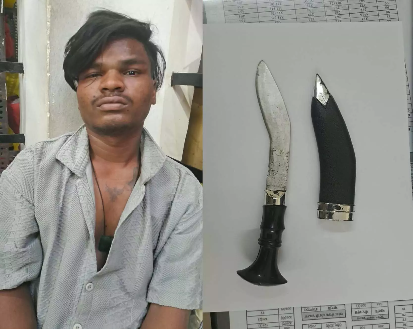 होली पर पुलिस अलर्ट: चेकिंग अभियान में चाकू के साथ युवक गिरफ्तार होली पर पुलिस अलर्ट: चेकिंग अभियान में चाकू के साथ युवक गिरफ्तार