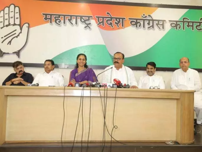 Congress ने शरद पवार का समर्थन किया; प्रेस मीट में उद्धव सेना अनुपस्थित रही Congress ने शरद पवार का समर्थन किया; प्रेस मीट में उद्धव सेना अनुपस्थित रही