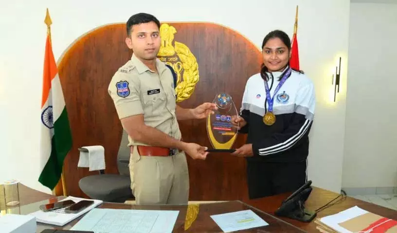 Shaikh Nausheen का ऑल इंडिया पुलिस स्पोर्ट्स मीट के लिए चयन Shaikh Nausheen का ऑल इंडिया पुलिस स्पोर्ट्स मीट के लिए चयन