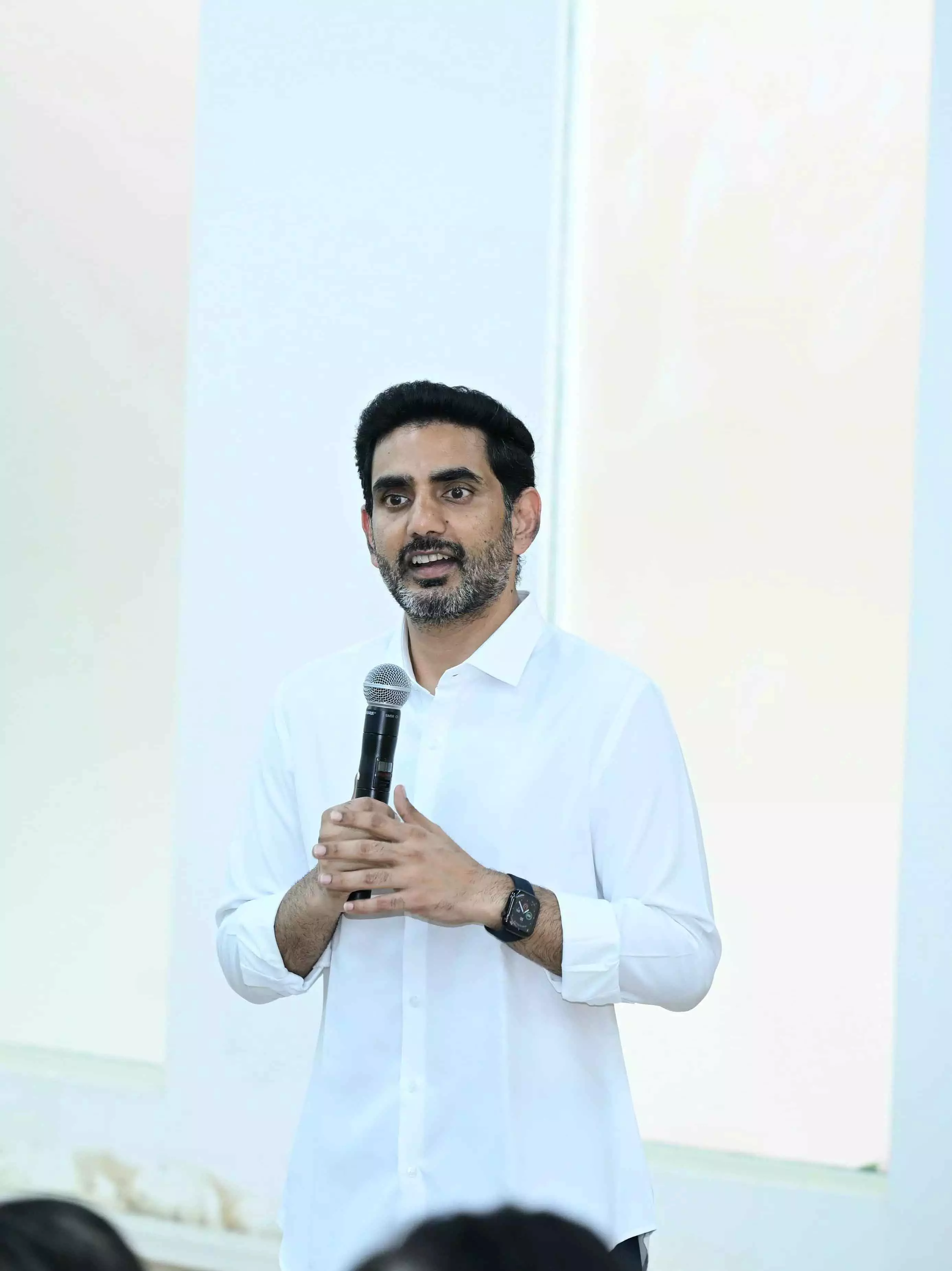 N. Lokesh ने विधायकों से आंध्र मॉडल ऑफ़ एजुकेशन में सहयोग की अपील की N. Lokesh ने विधायकों से आंध्र मॉडल ऑफ़ एजुकेशन में सहयोग की अपील की
