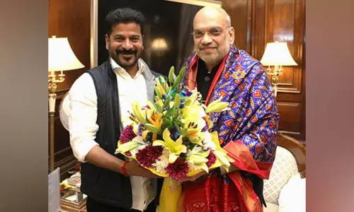 Telangana में IPS की संख्या बढ़ाने को लेकर रेवंत रेड्डी ने अमित शाह से मुलाकात की Telangana में IPS की संख्या बढ़ाने को लेकर रेवंत रेड्डी ने अमित शाह से मुलाकात की