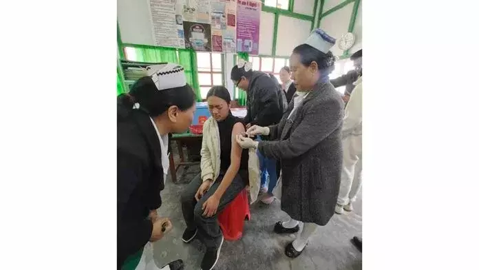 Nagaland: ज़ुन्हेबोटो में HPV वैक्सीनेशन कैंपेन शुरू किया गया