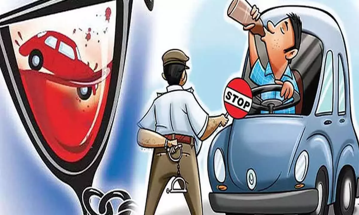 Andhra: शराब पीकर गाड़ी चलाने के आरोप में 19 लोग गिरफ्तार