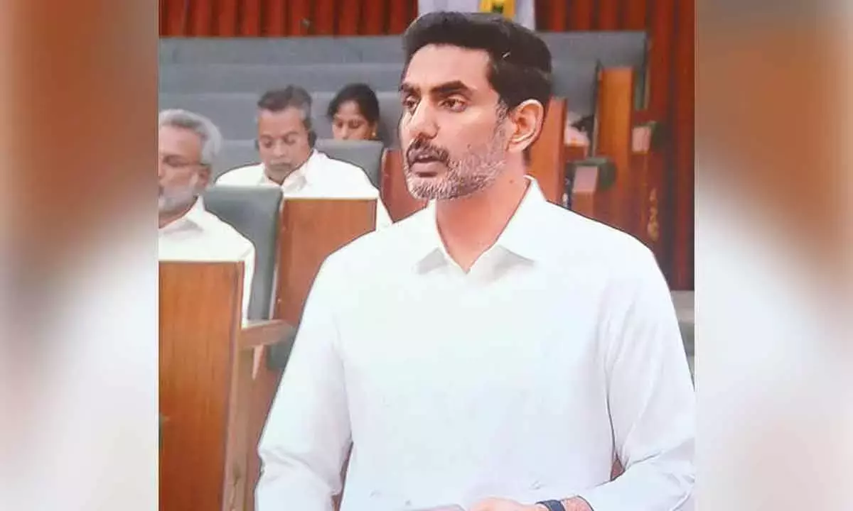 लोकेश ने YSRCP पर आंध्र प्रदेश से आईटी कंपनियों को बाहर निकालने का आरोप लगाया