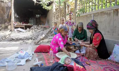 China: शिनजियांग में 4.9 तीव्रता का भूकंप China: शिनजियांग में 4.9 तीव्रता का भूकंप