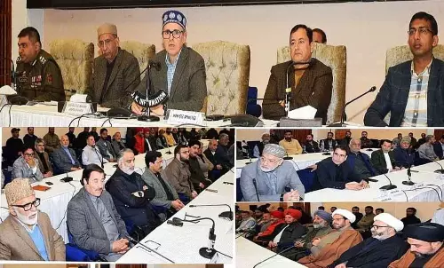 CM Omar अब्दुल्ला ने धार्मिक नेताओं और सिविल सोसाइटी से मीटिंग बुलाई