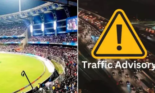 Mumbai ट्रैफिक पुलिस ने वानखेड़े में इंडिया-इंग्लैंड T20 सेमीफाइनल के लिए एडवाइजरी जारी की Mumbai ट्रैफिक पुलिस ने वानखेड़े में इंडिया-इंग्लैंड T20 सेमीफाइनल के लिए एडवाइजरी जारी की