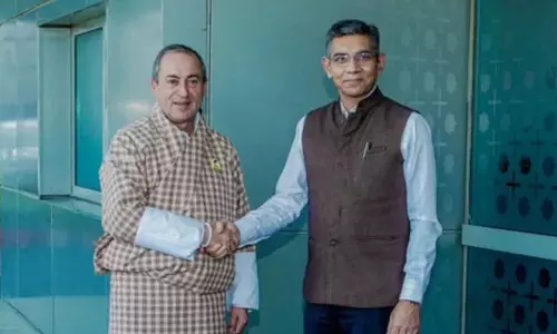 Bhutan के विदेश मंत्री धुंग्येल रायसीना डायलॉग में शामिल होने नई दिल्ली पहुंचे Bhutan के विदेश मंत्री धुंग्येल रायसीना डायलॉग में शामिल होने नई दिल्ली पहुंचे