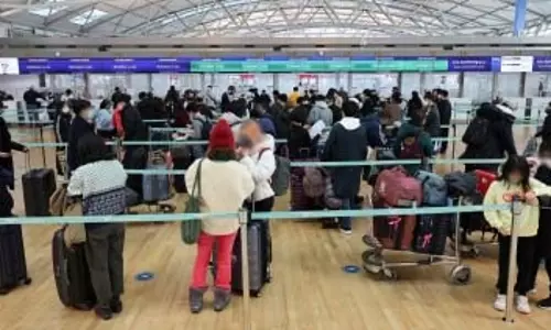 मध्य पूर्व में तनाव के बीच घर लौट रहे दक्षिण कोरियाई पर्यटक