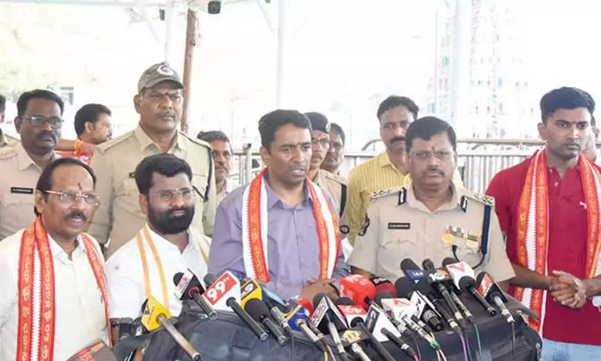 Andhra: महाकुंभभिषेक के लिए पूरे इंतज़ाम किए गए