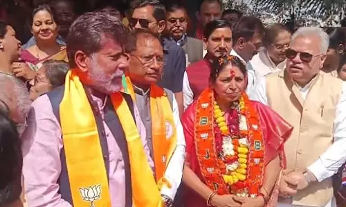 लक्ष्मी वर्मा ने विधानसभा में राज्यसभा चुनाव के लिए नामांकन दाखिल किया लक्ष्मी वर्मा ने विधानसभा में राज्यसभा चुनाव के लिए नामांकन दाखिल किया