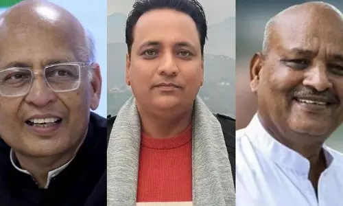 Congress ने हिमाचल से अनुराग शर्मा और हरियाणा से करमवीर बौद्ध को मैदान में उतारा