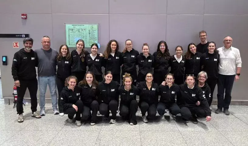 Austria की महिला हॉकी टीम FIH वर्ल्ड कप क्वालीफायर के लिए हैदराबाद पहुंची Austria की महिला हॉकी टीम FIH वर्ल्ड कप क्वालीफायर के लिए हैदराबाद पहुंची