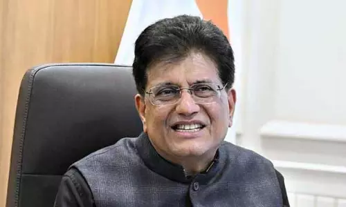 सरकार ने पश्चिम एशिया के घटनाक्रमों पर नज़र रखने के लिए अंतर-मंत्रालयी समूह बनाया: Goyal सरकार ने पश्चिम एशिया के घटनाक्रमों पर नज़र रखने के लिए अंतर-मंत्रालयी समूह बनाया: Goyal