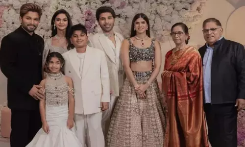 अल्लू सिरीश-नयनिका Pre-wedding रिसेप्शन अल्लू सिरीश-नयनिका Pre-wedding रिसेप्शन