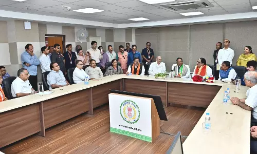 राज्य नीति आयोग के उपाध्यक्ष गणेश शंकर मिश्रा ने संभाला पदभार, CM साय हुए शामिल