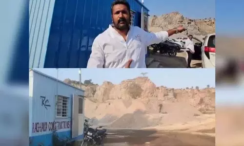 राघव कंस्ट्रक्शन के अवैध माइनिंग प्लांट को सीज किया जाना चाहिए: BRS leaders ने मांग की