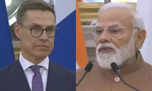 फिनलैंड के राष्ट्रपति स्टब; PM मोदी ने उनके आयरनमैन स्पिरिट की तारीफ़ की