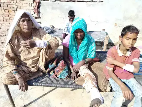 Kaithal: जंगली जानवर के हमले से इलाके में हड़कंप Kaithal: जंगली जानवर के हमले से इलाके में हड़कंप