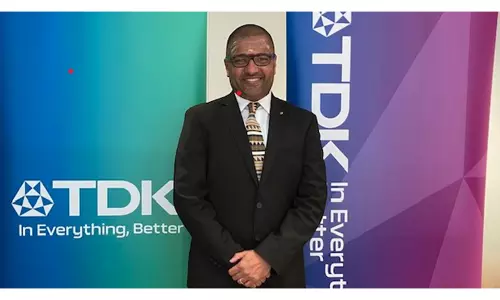 TDK ने बेंगलुरु में एशिया-पैसिफिक हेडक्वार्टर स्थापित, GM रामसरमा भारत में कंजम्पशन ट्रांसफॉर्मेशन संभालेंगे TDK ने बेंगलुरु में एशिया-पैसिफिक हेडक्वार्टर स्थापित, GM रामसरमा भारत में कंजम्पशन ट्रांसफॉर्मेशन संभालेंगे