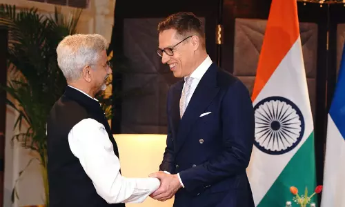 फिनलैंड के राष्ट्रपति से मुलाकात के बाद EAM  जयशंकर ने कहा, राष्ट्रपति स्टब से मिलकर खुशी हुई