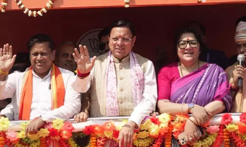 उत्तराखंड के CM ने पश्चिम बंगाल के हिंगलगंज में परिवर्तन यात्रा शुरू की