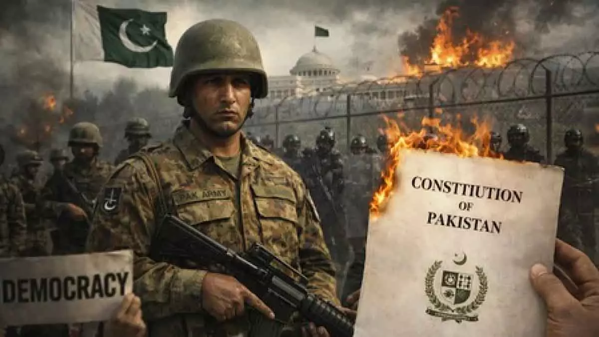 Pakistan का सैन्य दबदबा लोकतांत्रिक क्षरण को बढ़ाता है Pakistan का सैन्य दबदबा लोकतांत्रिक क्षरण को बढ़ाता है