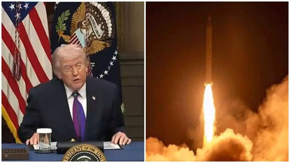 US-Israel-Iran war छठा दिन ट्रंप ने ‘10 में 15’ सफलता का दावा, ईरान ने ऑपरेशन ट्रू प्रॉमिस 4 की 19वीं लहर शुरू की US-Israel-Iran war छठा दिन ट्रंप ने ‘10 में 15’ सफलता का दावा, ईरान ने ऑपरेशन ट्रू प्रॉमिस 4 की 19वीं लहर शुरू की