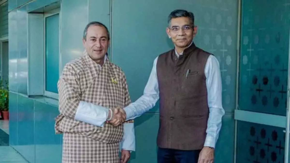 Bhutan के विदेश मंत्री धुंग्येल रायसीना डायलॉग में शामिल होने नई दिल्ली पहुंचे Bhutan के विदेश मंत्री धुंग्येल रायसीना डायलॉग में शामिल होने नई दिल्ली पहुंचे