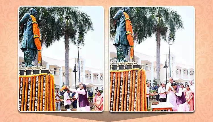 बीजू पटनायक की जयंती, CM Majhi समेत ओडिशा के नेताओं ने दूरदर्शी नेता को श्रद्धांजलि दी बीजू पटनायक की जयंती, CM Majhi समेत ओडिशा के नेताओं ने दूरदर्शी नेता को श्रद्धांजलि दी