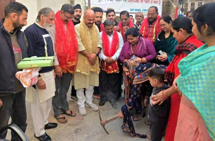 Yudhveer ने 32 लाख रुपये के विकास कार्यों का शुभारंभ किया Yudhveer ने 32 लाख रुपये के विकास कार्यों का शुभारंभ किया