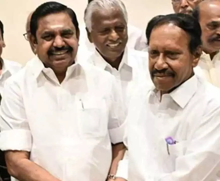 Tamil Nadu राज्यसभा चुनाव के लिए चार उम्मीदवारों ने नामांकन दाखिल किया Tamil Nadu राज्यसभा चुनाव के लिए चार उम्मीदवारों ने नामांकन दाखिल किया
