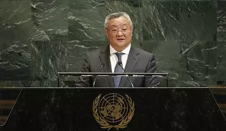Chinese प्रतिनिधि ने चुनिंदा आतंकवाद और दोहरे मापदंडों का कड़ा विरोध करने की अपील की Chinese प्रतिनिधि ने चुनिंदा आतंकवाद और दोहरे मापदंडों का कड़ा विरोध करने की अपील की
