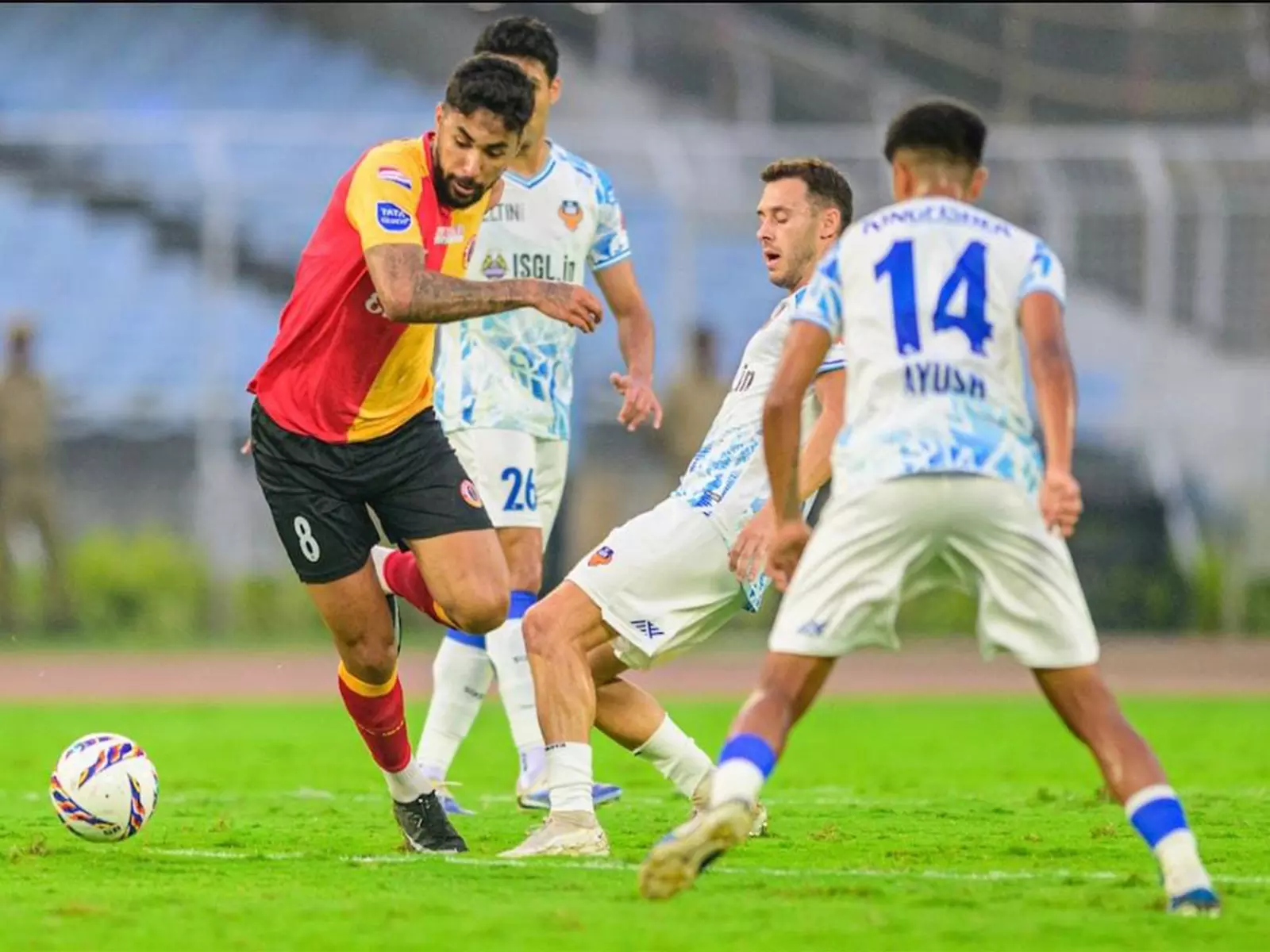 ISL: ईस्ट बंगाल और FC गोवा के बीच गोलरहित ड्रॉ खेला गया ISL: ईस्ट बंगाल और FC गोवा के बीच गोलरहित ड्रॉ खेला गया