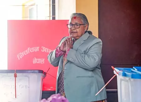नेपाल में सफल चुनाव पर भारत ने दी बधाई, लोकतांत्रिक प्रक्रिया का किया स्वागत नेपाल में सफल चुनाव पर भारत ने दी बधाई, लोकतांत्रिक प्रक्रिया का किया स्वागत