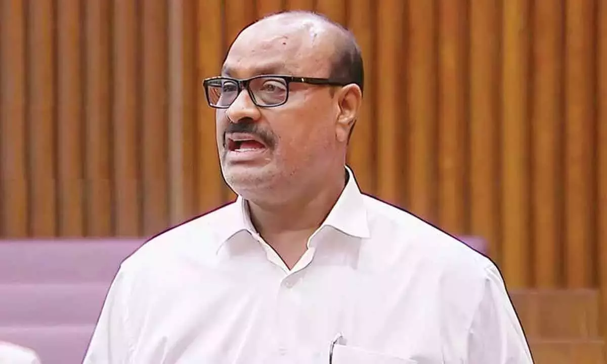 Andhra: मोन्था चक्रवात राहत केंद्र के फंड का इंतजार कर रही है: अचन्ना