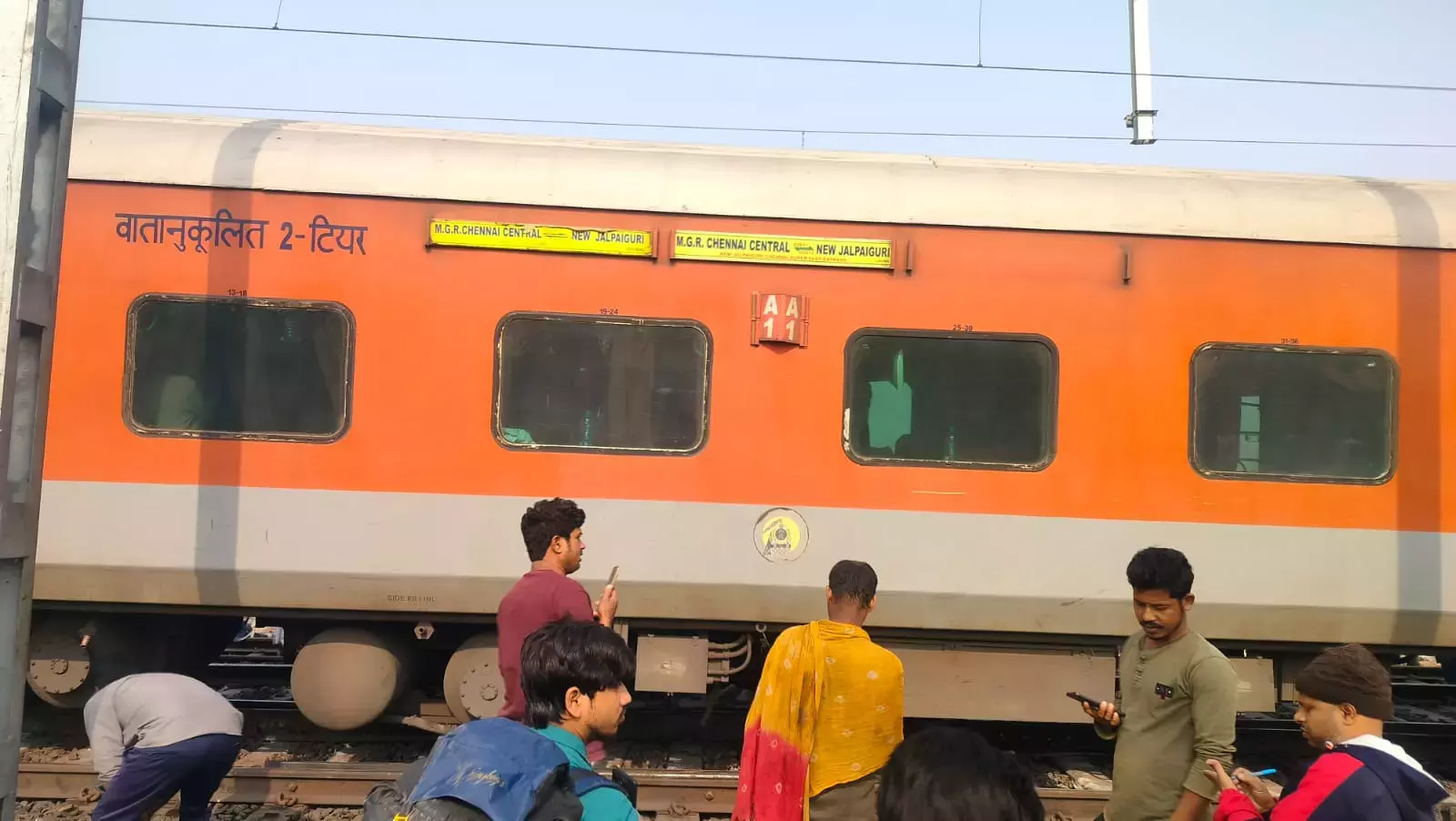 सतर्क लोको पायलट ने जम्मीकुंटा में train का पहिया टूटने पर बड़ा हादसा टाला सतर्क लोको पायलट ने जम्मीकुंटा में train का पहिया टूटने पर बड़ा हादसा टाला