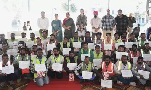 Yamunanagar में स्वच्छ सर्वेक्षण के लिए सफाई मित्रों को सम्मानित किया गया और ट्रेनिंग दी गई