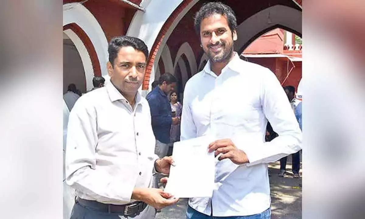 Andhra: अर्जुन अवॉर्डी साकेत साई डिप्टी कलेक्टर बने Andhra: अर्जुन अवॉर्डी साकेत साई डिप्टी कलेक्टर बने