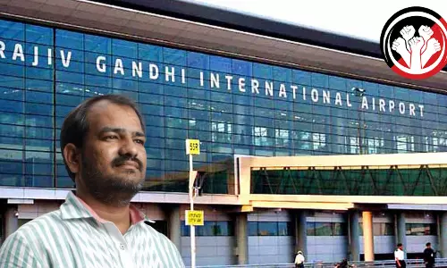 हैदराबाद एयरपोर्ट की कैंटीन में ‘अस्वच्छ’ खाना परोसा जाता है: TGPWU हैदराबाद एयरपोर्ट की कैंटीन में ‘अस्वच्छ’ खाना परोसा जाता है: TGPWU