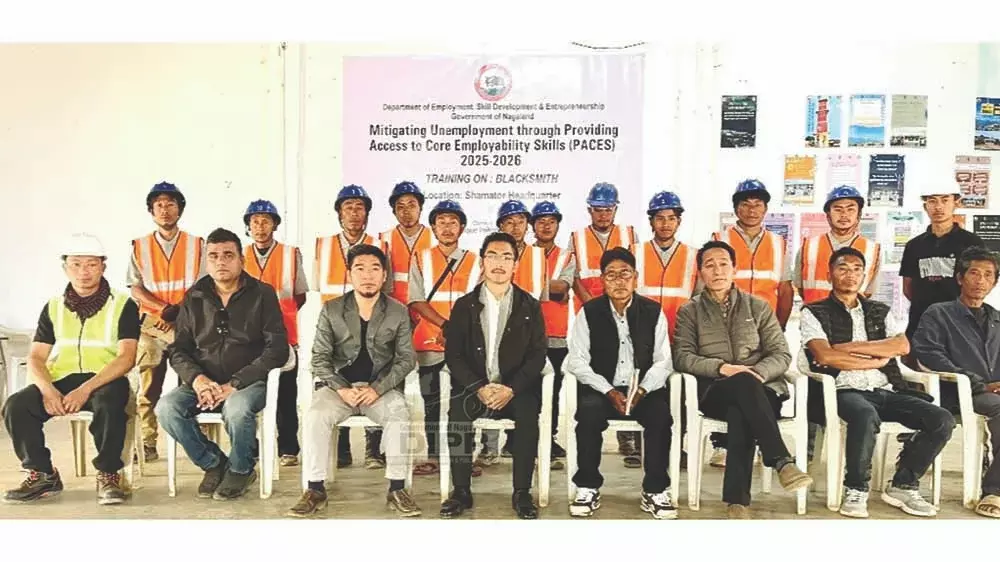 Nagaland : शमटोर में लोहार ट्रेनिंग प्रोग्राम हुआ Nagaland : शमटोर में लोहार ट्रेनिंग प्रोग्राम हुआ