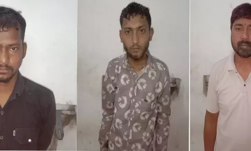 रायपुर के ताजनगर में तलवार लहराया, 3 बदमाश गिरफ्तार