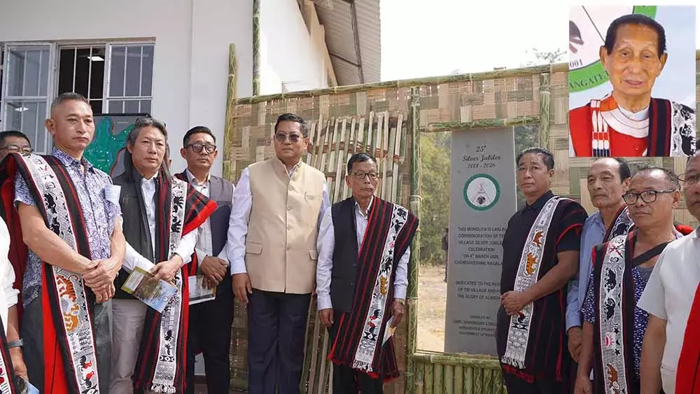 Nagaland : तिर यिम गांव ने 25वीं सालगिरह मनाई